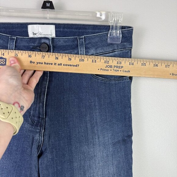 Be Blumarine Jeans Womens Size 4 Blue Slim Fit Stretch Denim Made In Italy Pants - Picture 7 of 12